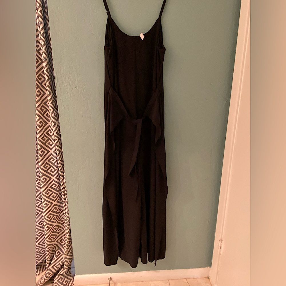 Athleta jumpsuit with wrap tie, size 8
